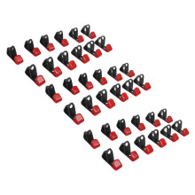 36 Stück Reifen Rad Felgen Nabe Hängender Metall Haken Metall Halter Shop Display Stand Rack Wand Montierter Renn Haken