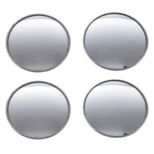4 Pz Specchio Convesso Rotondo Adesivo Punto Cieco Set