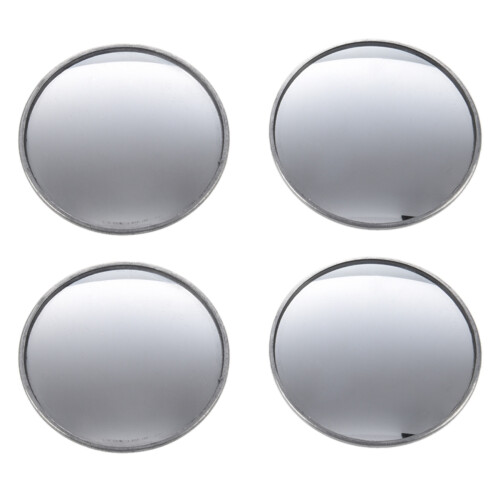 4 Pcs Round Stick- Convex Blind Spot Mirror Set