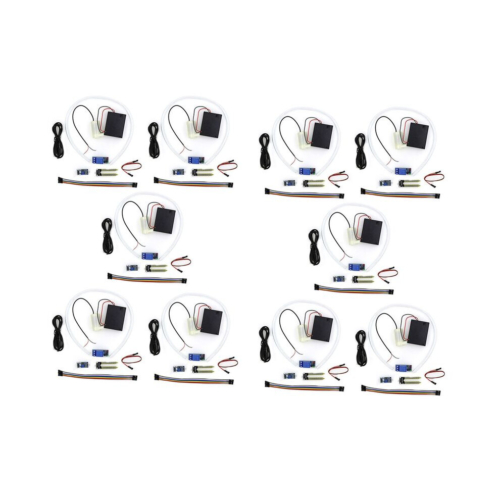 10X Soil Moisture Sensor Kit Automatic Watering System Manager With Water Pump For Diy Kit Ek1915 4712970300160