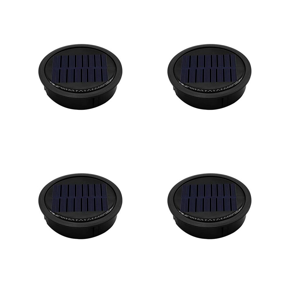 4 Pack Solar Replacement Top For Outdoor Hanging Lanterns, More Powerful More Efficient Light 6033753086223