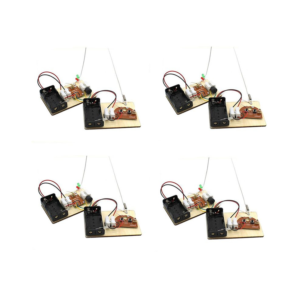 4X Stem Kits, Learn Morse Code, Build A Telegraph Machine, Electric Circuit Experiment, Electricity Kit(No Battery) 6033687917860