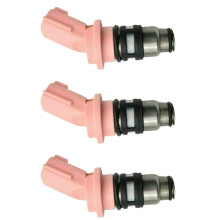 3X Iniettori 16600-73C00 A46-H02 1660073C00 A46H02 per 100NX Almera Primera Sunny Tsuru