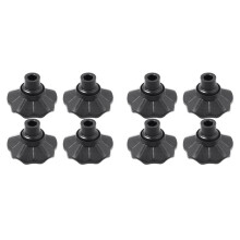 8St Campingpall BenmöSsa Halkfri Utomhusstol Fotskydd Justerbar FiskestolstillbehöR 16mm