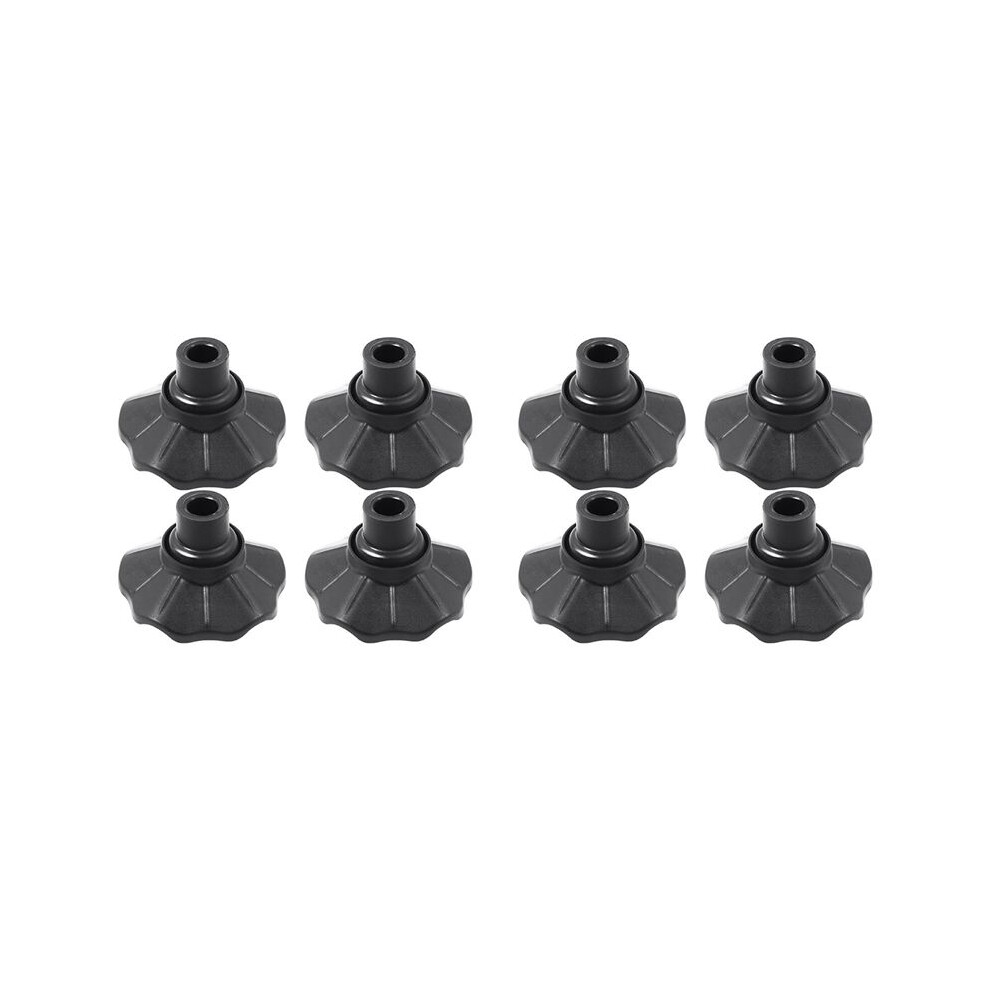 8Pcs Camping Stool Leg Cap Non-Slip Outdoor Chair Foot Cover Adjustable Fishing Chair Accessory 16Mm 6031362752973