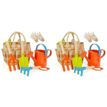 2X Children'S Gardening Tools Set 7Pcs Children'S Gardening Tools Toys, Develop Children'S Hands- Ability