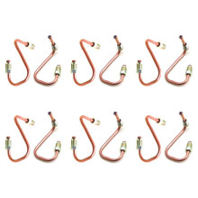 12x 8D0611721F 8D0611722F Car Front Left & Right Brake Hydraulic Pipe Fit for B5 A4 A6 S6 Avant