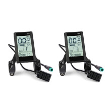 2X Protocol 2 Elektrofahrrad Bildschirm 24V 36V 48V LCD S830 Bildschirm mit Wasserdichtem USB Anschluss (5 Pins)