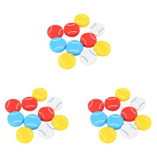 30 STKS Tennisracket Trillingsdempers Tennis Vorm Tennisracket Schokdempers Tennisracket Snaren Dempers