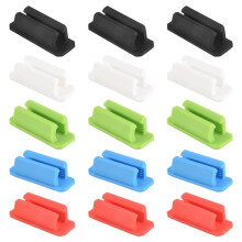 15Pcs Adhesive Silicone Pen Holder for Desk, Pencil Holder,  Holder,Pen Holder Set Teacher Supplies