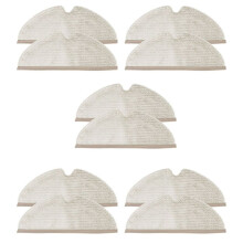10Pcs Mop Cloths Rags Accessories for   S5 Max S6 Pure S6 MaxV S5 S51 S50 S55 E25 E35 Vacuum Cleaner Parts