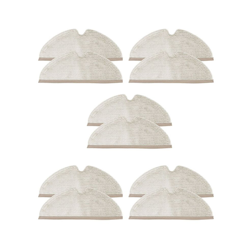 10Pcs Mop Cloths Rags Accessories For S5 Max S6 Pure S6 Maxv S5 S51 S50 S55 E25 E35 Vacuum Cleaner Parts 4712044144782