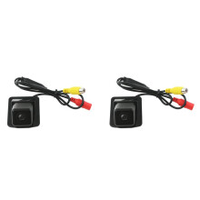 2X Backup Reverse Rear View Camera for W204 W212 W221 S Class Waterproof Night Vision HD Ccd 170 Degree