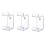 3X Supporto per Controller di Gioco Universale Supporto per Auricolare Un Parete Supporto per Supporto Salvaspazio Supporto per Gamepad Supporto Un 1