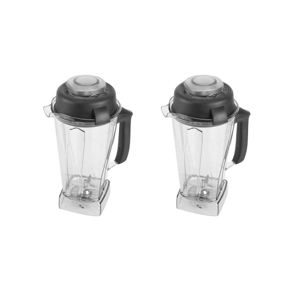 Brecantia 2X Blender Container 64 Ounce, Replacement For Blender Parts
