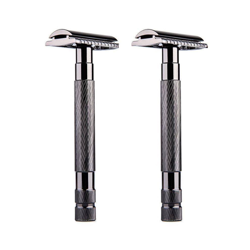 2X Safety Double   for Men Barber Straight  Holder Men's Shaving Face  Blades Shaving Machine