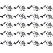 20X RF17 Keys Remote 12V Wireless RGB Controller for PC Computer Case 5050 RGB LED Strip Light