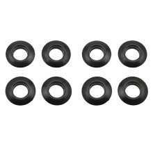 8Pièces Séries Universel Kayak Canoë Radeau Raddle Aviron Anneaux Goutte à Goutte Gardes éclaboussures Anneau Pagaie Accessoires Remplacement