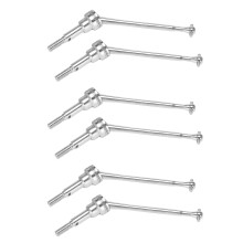 6Pcs Metal Front Drive Shaft CVD 0090 for 12428 12423 1/12 RC Car Crawler Short Course Truck Upgrade Parts