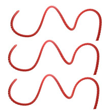 3X Scooter Spiral Color Change Tube Protector 1M Length Winding Tubes Compatible with M365 Pro Accessories Red