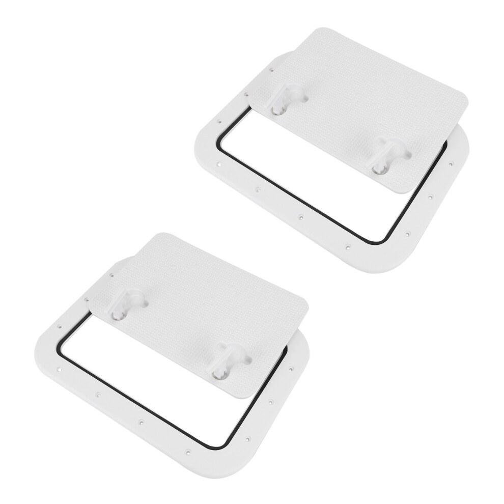 2X 425-315Mm Boat Hatch Abs Marine Access/Deck Hatch For Marine Yacht Rv Non-Slip Removal Knob Anti-Aging Boat Marine 4714078905179