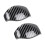 2X Interior Gear Shift Knob Protector Cover Trim Sticker for   2016-2019 10Th Gen Automatic Transmission 1