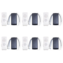 6X Universal Ceiling Fan Lamp Remote Control Kit AC 110V Timing Setting Adjuste Wind Speed Transmitter Receiver