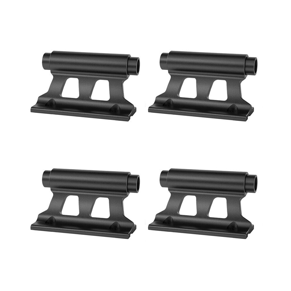 4X Mtb Bike Fork Mount Quick Release Fork Mount Truck Bicycle Carrier Fixed Clip Luggage Rack With Thru Axle Black 4711216436069