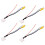 4X 16 Pin Car Rear View Camera Adapter Cable Parking Backup Camera Video Cable Adapter for  Camry 7Th 1
