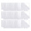 36Pcs Acrylic Sheet Clear Cast for LED Light Base, Thick Acrylic Blanks, Square 1