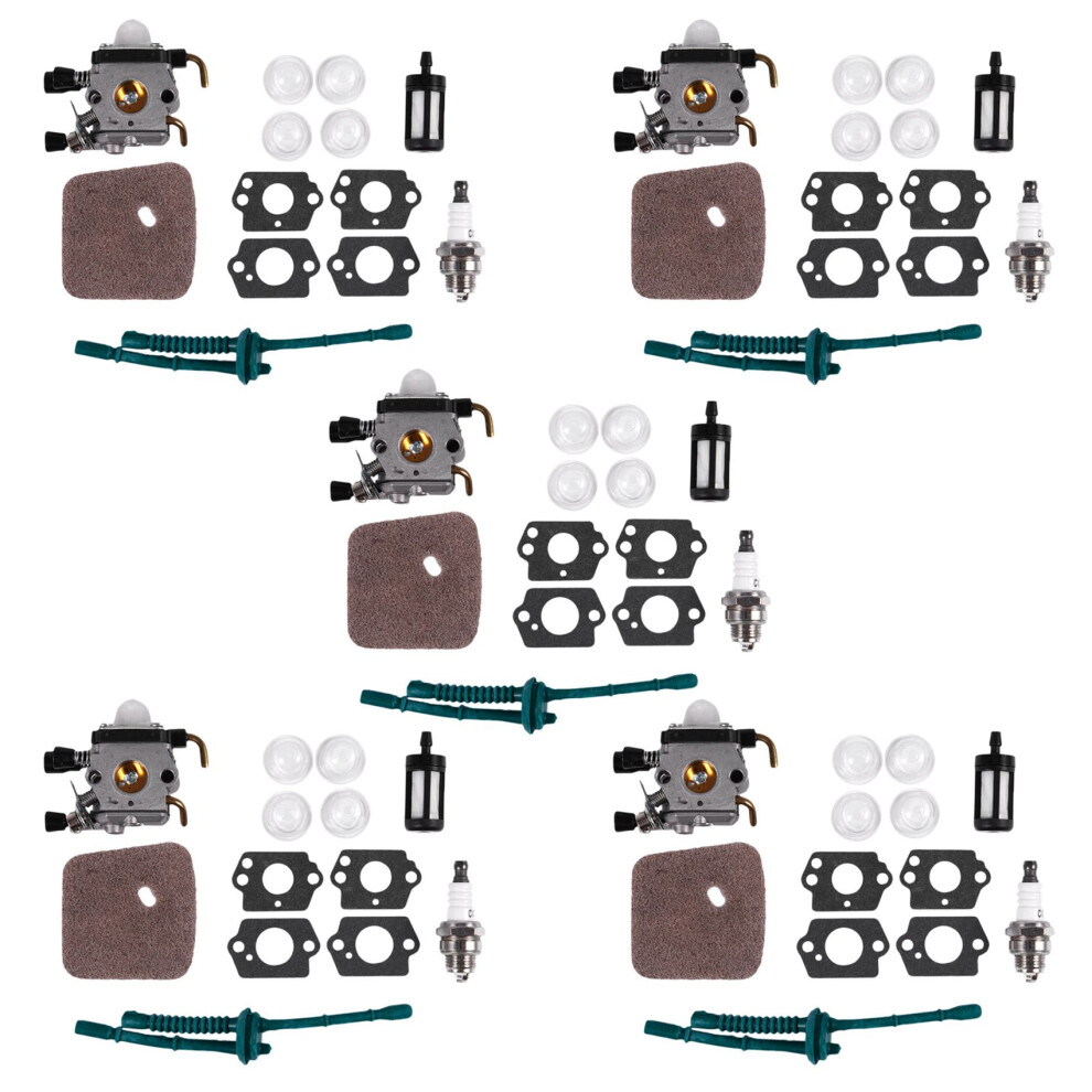 5X Carburetor For Fs80 Carburetor - Fc55 Fc75 Fc85 Fs310 Fs38 Fs45 Fs45c Fs45l Fs46 Fs55 Fs55rc Fs55t (Fs80) 6031743528999