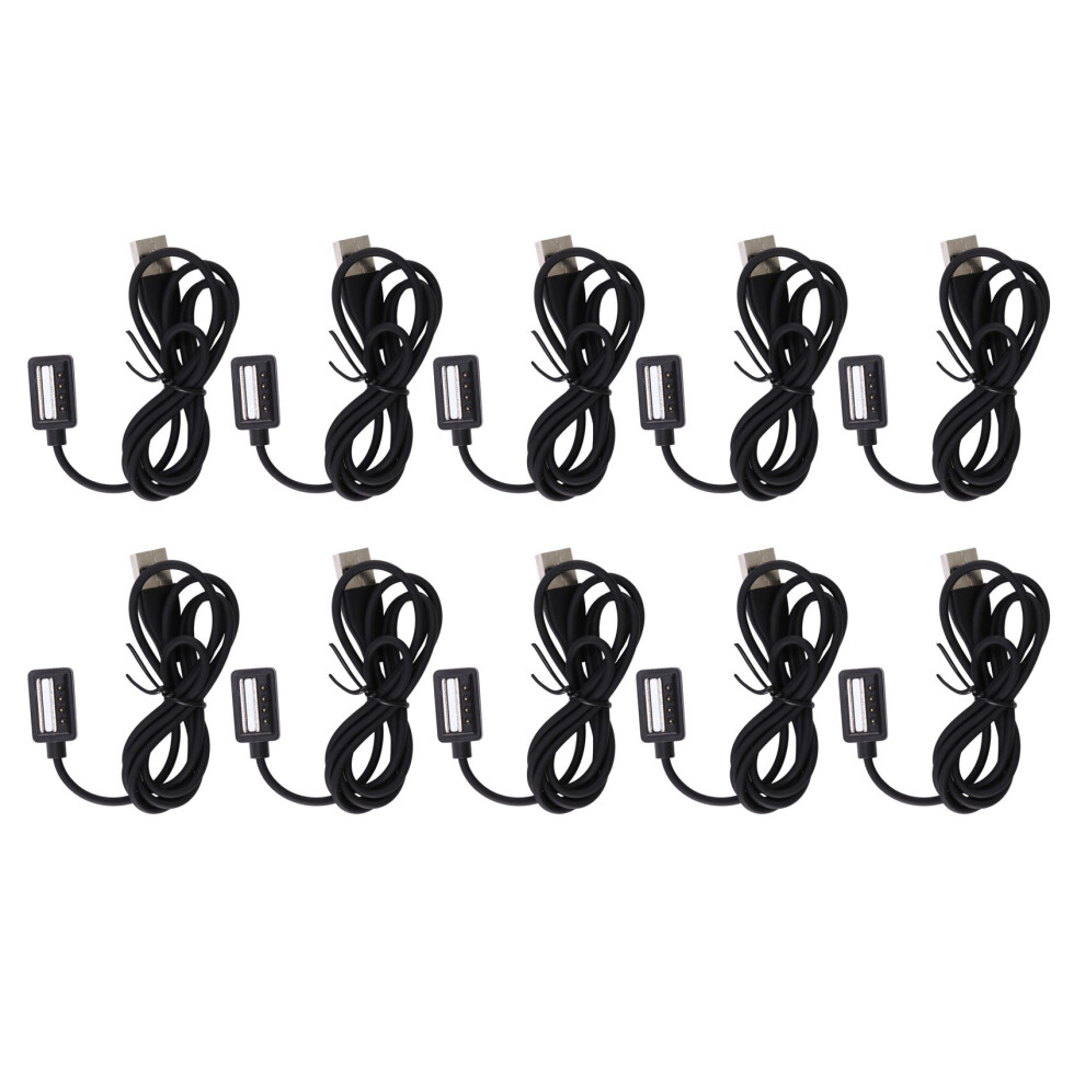 Photos - Cable (video, audio, USB) 10X Magnetic USB Charging Power Cable for 9/ Spartan Ultra/Spartan Ultra HR/Spartan Sport/Spartan Sport HR 3.3Ft