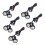 10 Pcs 12V 23mm Dual Color Switchback 4014 12 LED Drl  Eye Daytime Light 1