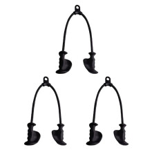 3X Ergonomisch Triceps Touw Naar Beneden Trekken met Anti-Gladde Natuurlijke Rubberen Grip voor Meer Spiervezels-Gym Touw voor Push-Downs