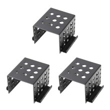 3X 4-Bay 3.5 Inch to 2.5 Inch Hard Drive Caddy Internal Mounting Adapter Bracket Aluminum Alloy Mobile Holder
