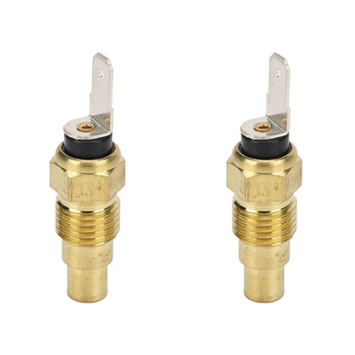 2X Coolant Temperature Sensor Cooling Temp Sender for   25080-89907 1