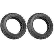 2X 10 Inch Elektrische Scooter Massieve Band, 10X2.70-6.5 70/65-6.5 Banden, Off-Road Antislip Slijtvaste Scooter Tubeless Band, 1