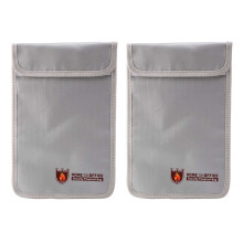 2X Dokumentenkoffer Kassensicherheit Wasserdichte feuerfeste Tasche Neu