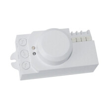 5.8GHz Microwave Sensor Knob Adjustment LED Light Sensor Human Motion Detector