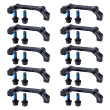 10X Disc Brake Caliper Mount Adapter Is/Post Front 180mm Rear 160mm for Mtb