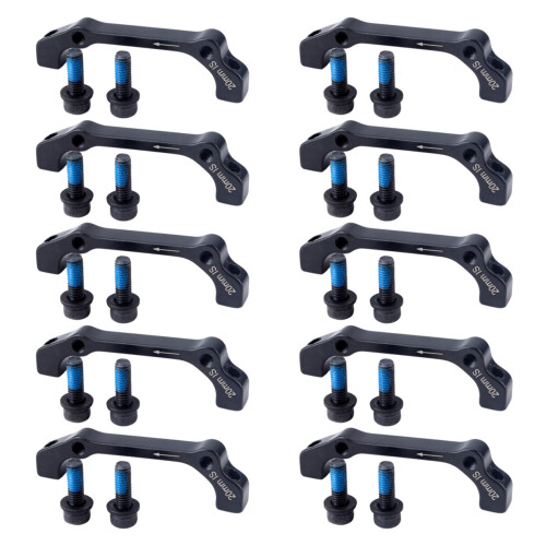 10X Disc Brake Caliper Mount Adapter Is/Post Front 180mm Rear 160mm for   Mtb