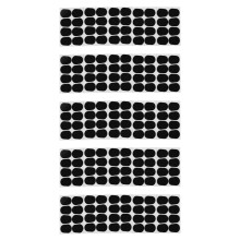 200 Stück Sax Mundstück Kissen, 0,8 mm Tenor / Alt Klarinette und Saxophon Mundstück Patches Pads