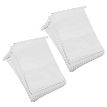 100 Pièces Sacs à Vomissements Blanc Jeter Des Sacs de Maladie pour Le Mouvement Maladie Du Matin et Gueule de Bois Sac Jetable En Papier Puke