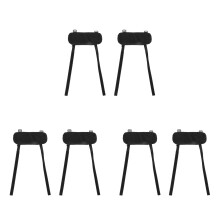 6Pcs Chair Armrest Pad Memory Foam Comfy Office Chair Arm Rest Cover for Elbows