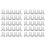 50 Pcs Sublimation Drawstring Bags Bulk White Blank Drawstring Backpacks Reusable Gym Sport Sinch Sack Backpack 2