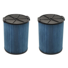 2X Filter for Ridgid VF5000 Vacuum Cleaner 3-Layer Pleated Paper Wet/Dry Vacuum Filter Vacuum Cleaner Parts