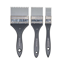 Flat Flexible Silicone Brush for Crafts Acrylic & Water-Based Paint Painting Tools for DIY Crafting Projects