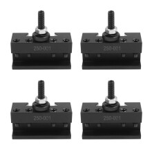 4X 250-001 Cnc Portaherramientas de Torno de Cambio Rápido Soporte del Cortador del Poste Kit