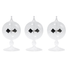 3X Clear Solar Power Radiometer Sun Light   Vanes Glass Radiometer Science Educational Light Mill