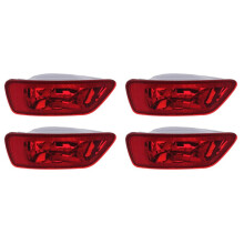 4X Rear Left Fog Lamp for Journey, Compass Grand Cherokee 11-16 Tail Bumper Lamp Fog Lights Rear Bumper Light